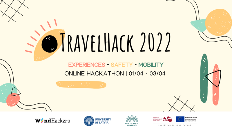 No 1. līdz 3. aprīlim norisināsies tiešsaistes hakatons TravelHack 2022